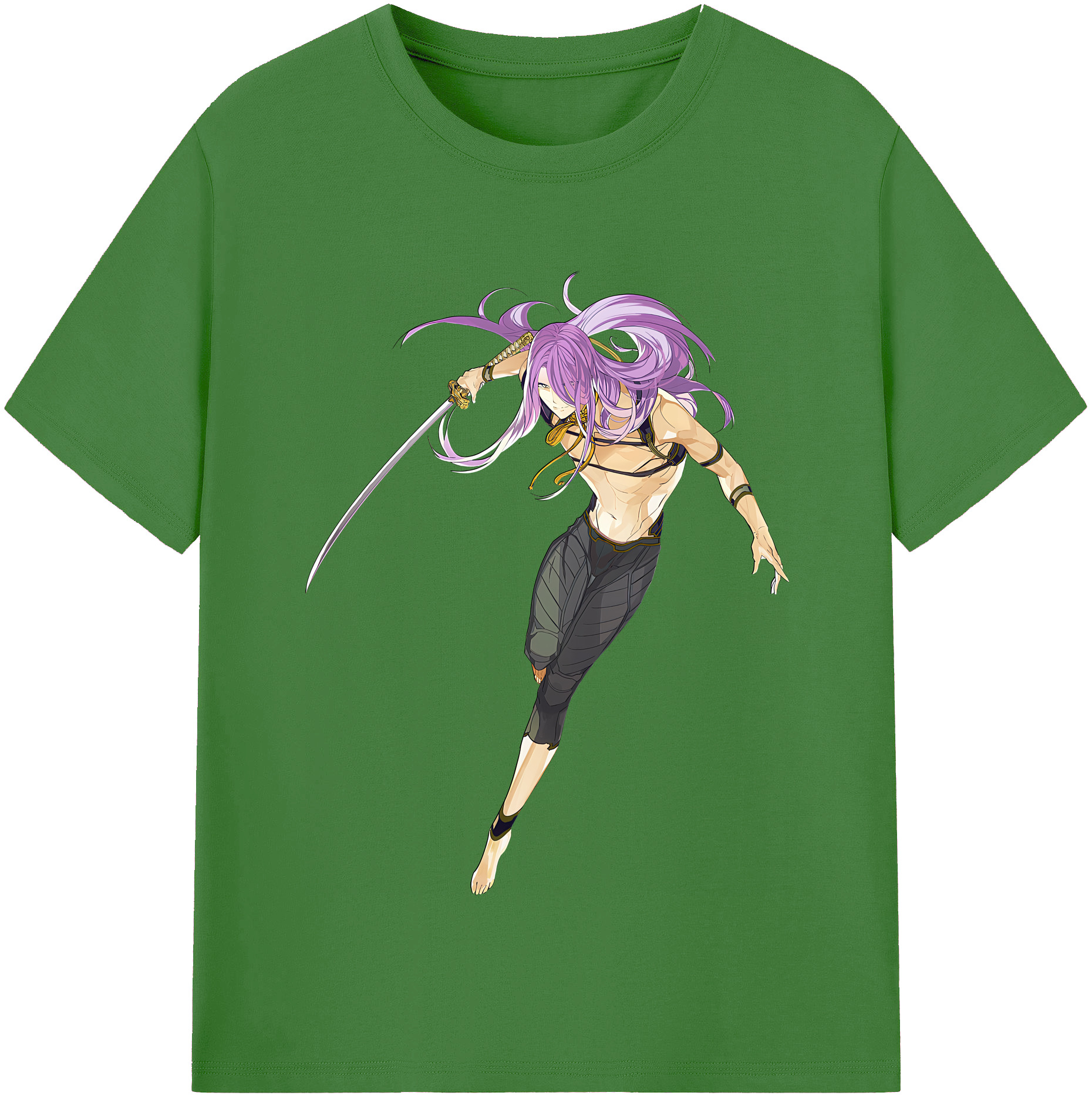 （画像用） 刀剣乱舞 Touken Ranbu レディースカジュアルプリントTシャツ（綿100％）